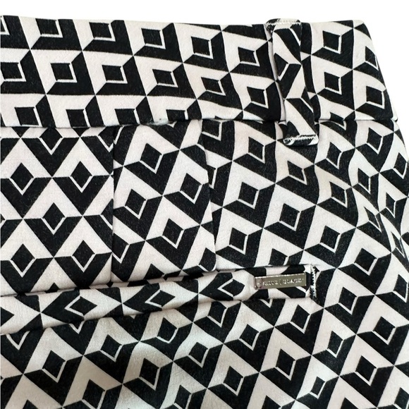 White House Black Market Slim Ankle Pants Womens Size 6R Geometric Print - Picture 15 of 16